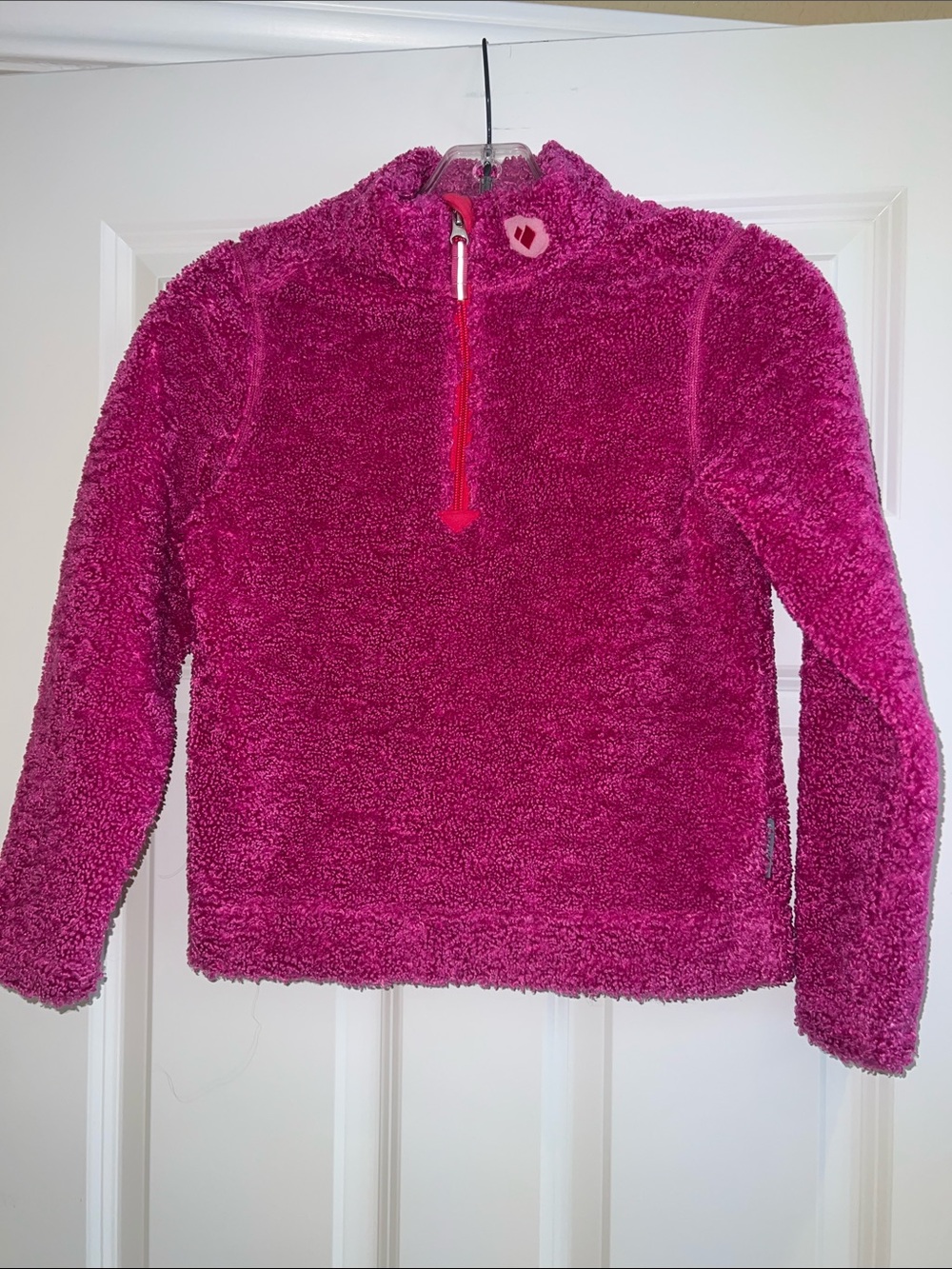 Obermeyer Girls XL Pink Sherpa-Lined Pullover